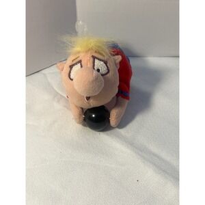 Silly Slammers Pin Head Plush Beanbag Toy Red Blue Green Ball